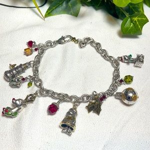 VIN Brighton bracelet Christmas holiday Snowman